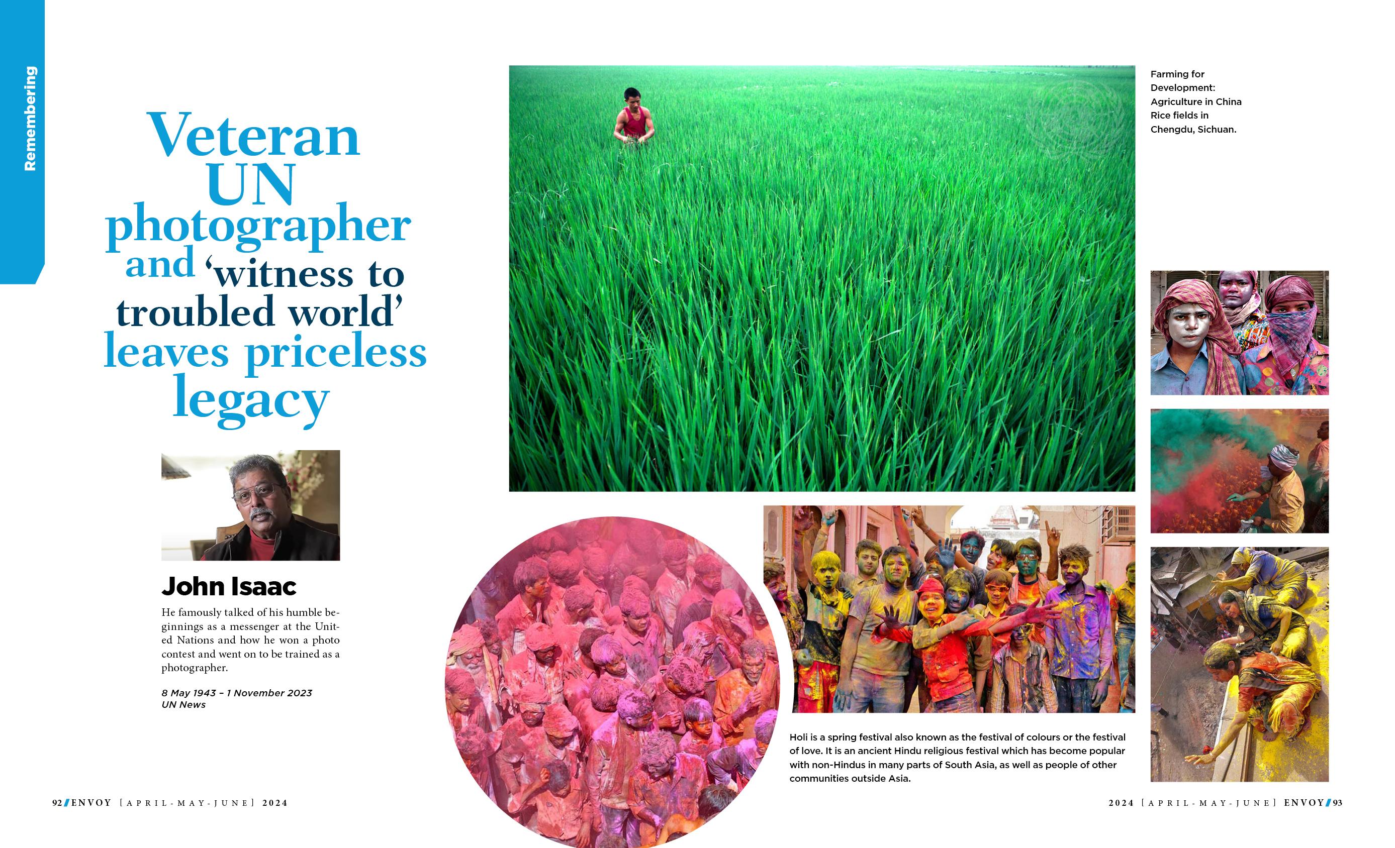 Envoy Magazine Interior Page